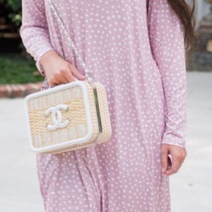 Dainty JEWELLS — Your Favorite Dress. Pink Polka Dot Dress